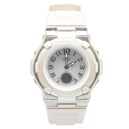 Casio Baby-G Tripper Watch Bga-1100-4Bjf Tough Solar Gray Dial Rubber Stainless Steel