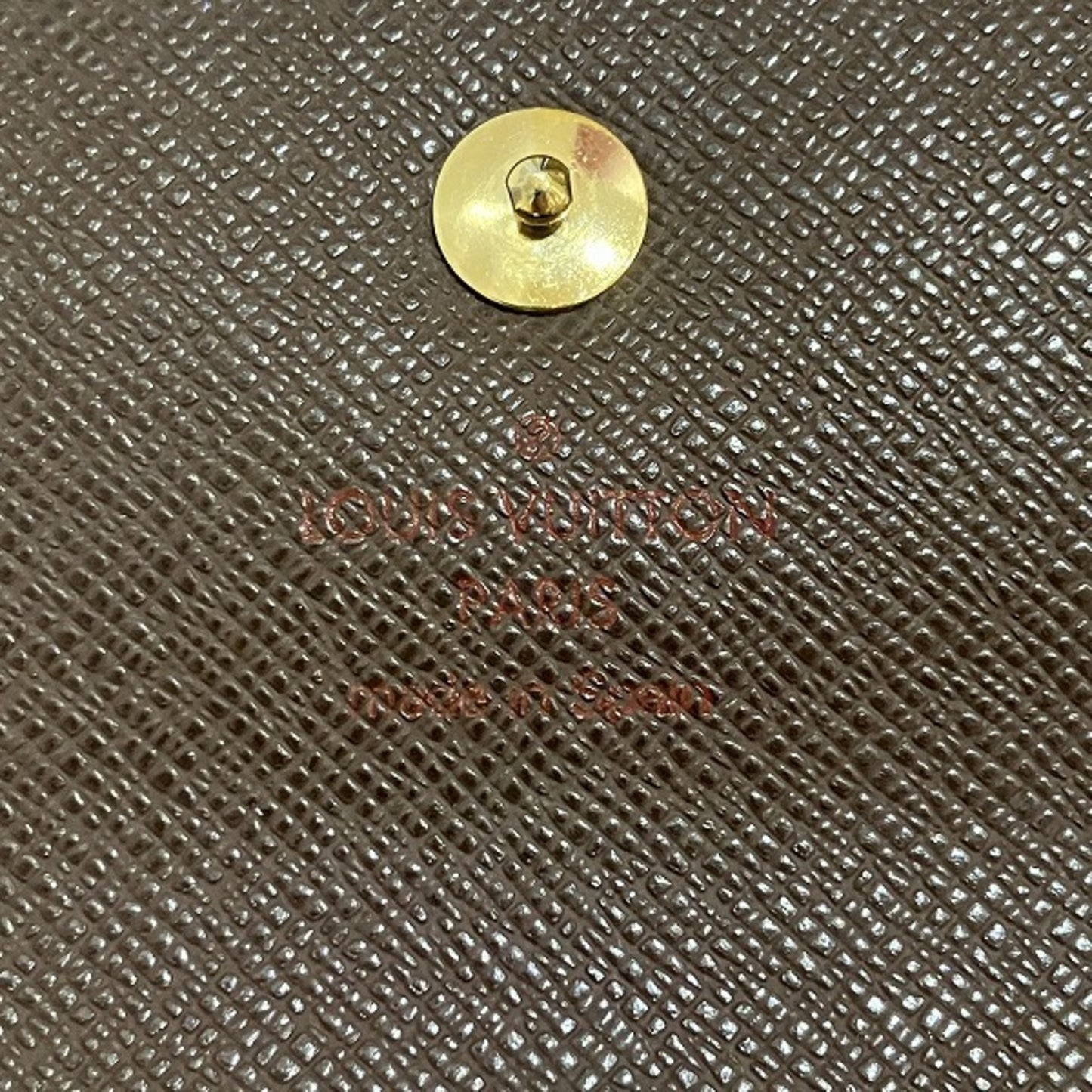 Louis Vuitton Damier Portefeuille Alexandra N63067 Tri-Fold Wallet