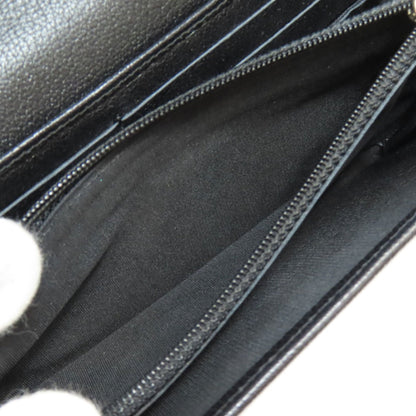 Chanel Camellia Coco Mark Long Wallet Calfskin