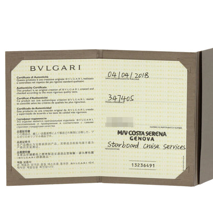 Bvlgari B-Zero1 Black Ceramic Earrings In 18K Pink Gold