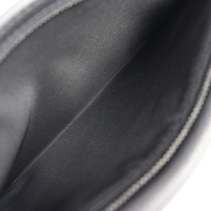 Louis Vuitton Louis Vuitton Take Off Sling Body Bag M57081 Grained Leather Noir Black Lv Waist
