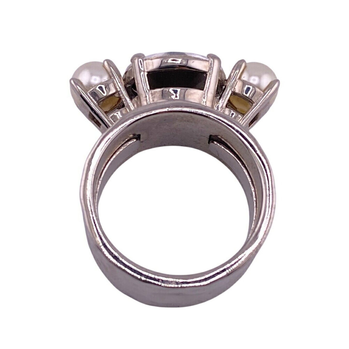 Miumiu Miu Bijou Ring Silver