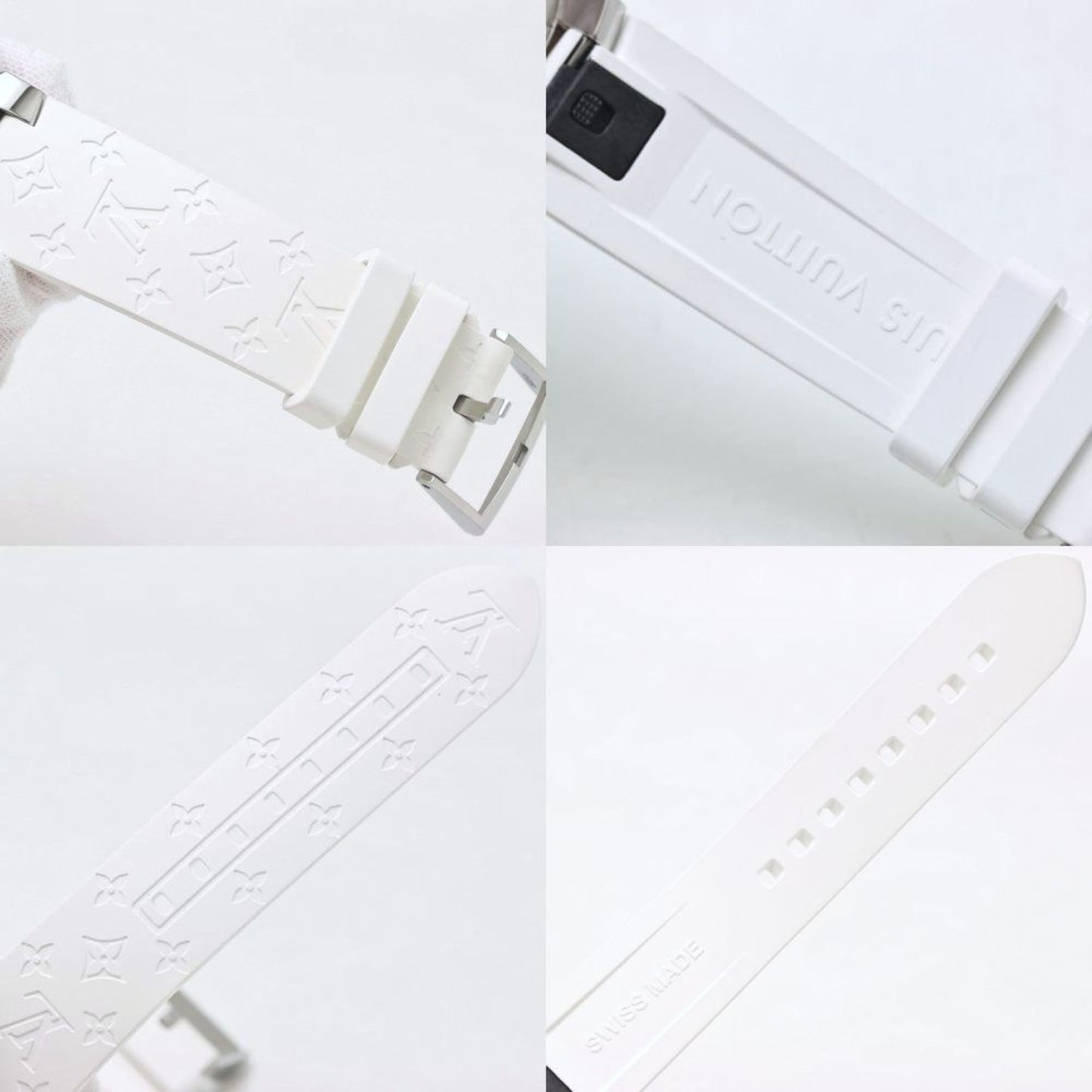 Louis Vuitton Tambour Mm 8P Diamond Q13Mjz