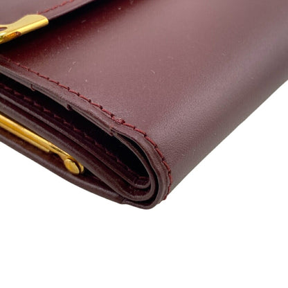 Cartier Bordeaux Compact Wallet