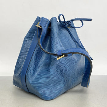 Louis Vuitton Epi Petit Noe Shoulder Bag M44105 Toledo Blue