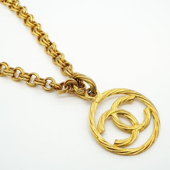 Chanel Coco Mark Circle Necklace