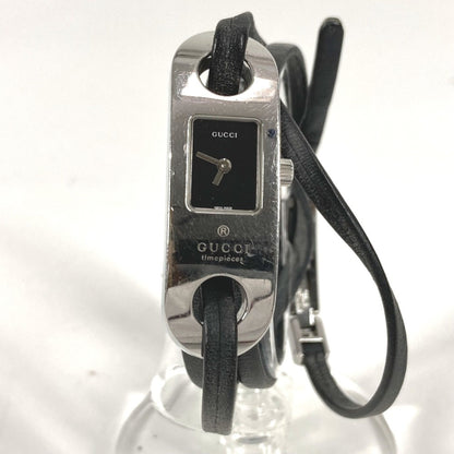 Gucci 6100L Bracelet Watch With Logo