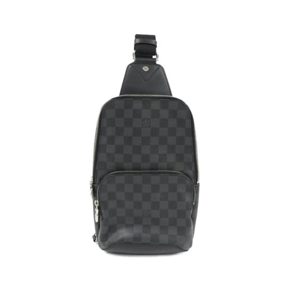 Canvas Louis Vuitton Shoulder Bag Coated