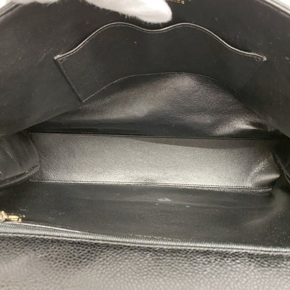 Chanel Shoulder Bag Caviar Skin Black