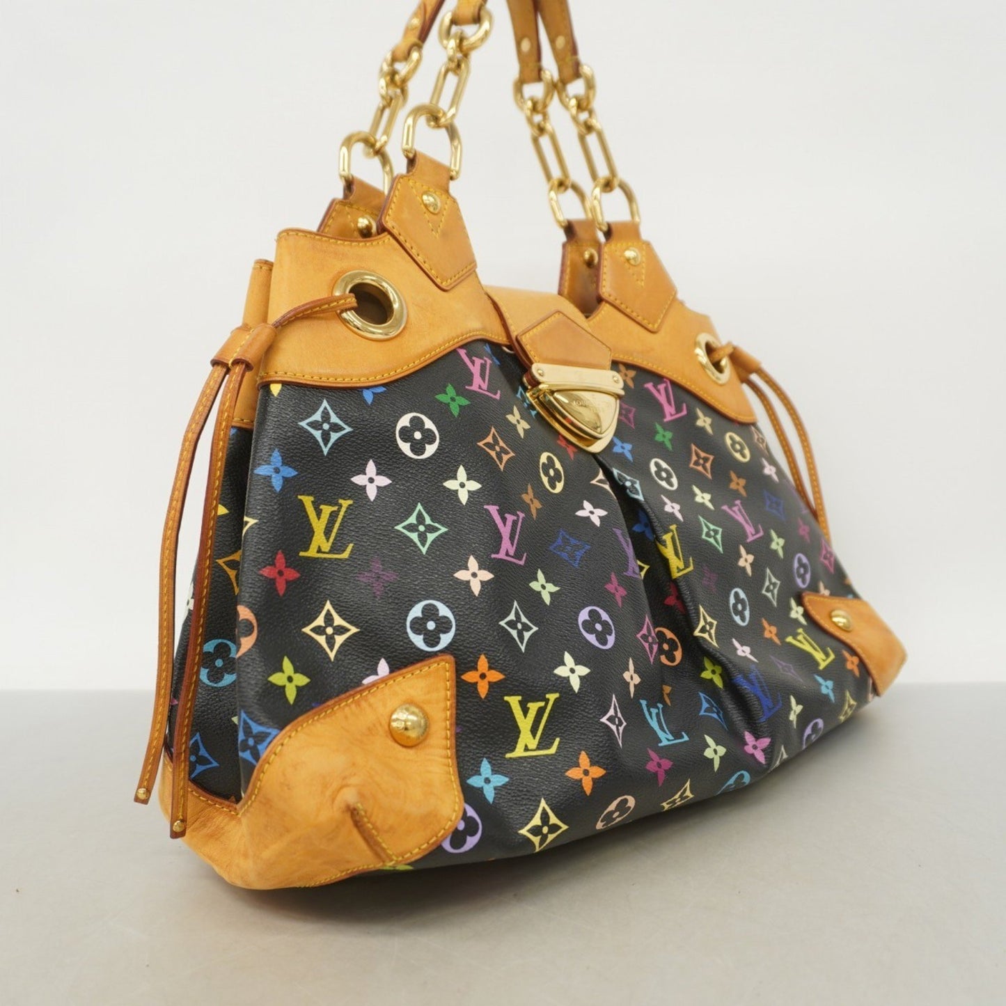Louis Vuitton Monogram Multicolore Ursula Handbag M40124 Noir