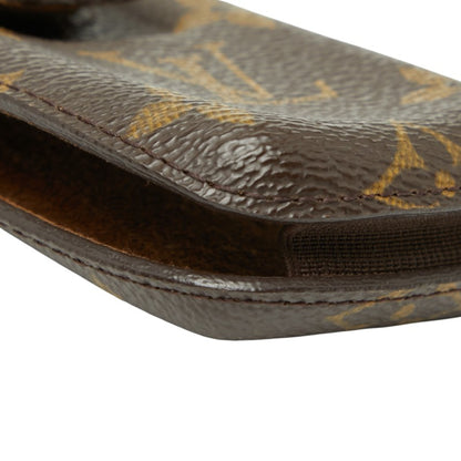 Louis Vuitton Monogram Etui Telephone International Pm Key Case/Mobile Phone Case M63064 Brown