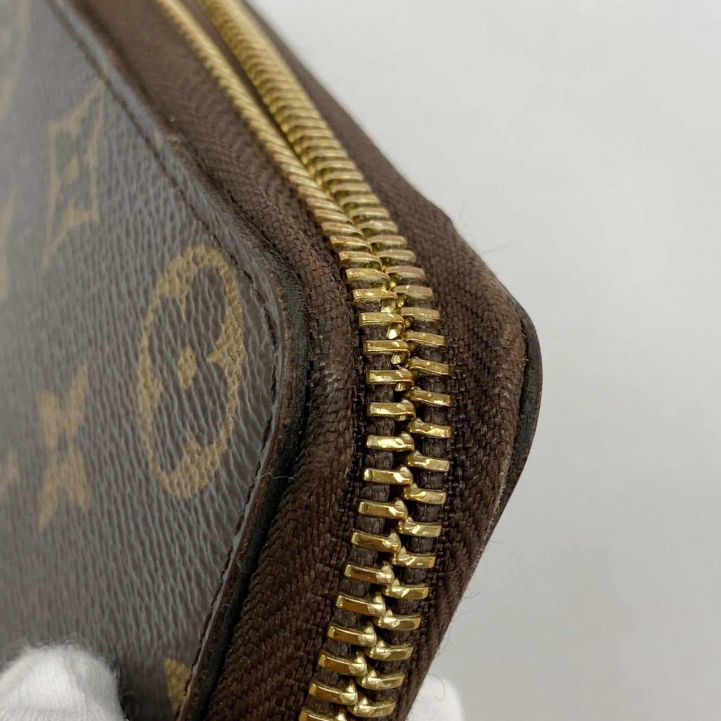 Louis Vuitton Monogram Portefeuille Clemence Long Wallet M61298 Brown Rose Ballerine