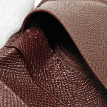 Leather Bvlgari Wallet (Tri-Fold)