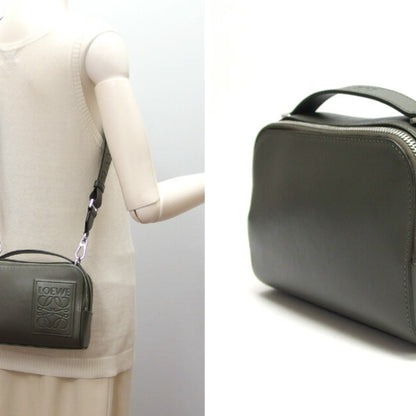 Loewe Satin Calf Mini Shoulder Bag Anagram Camera