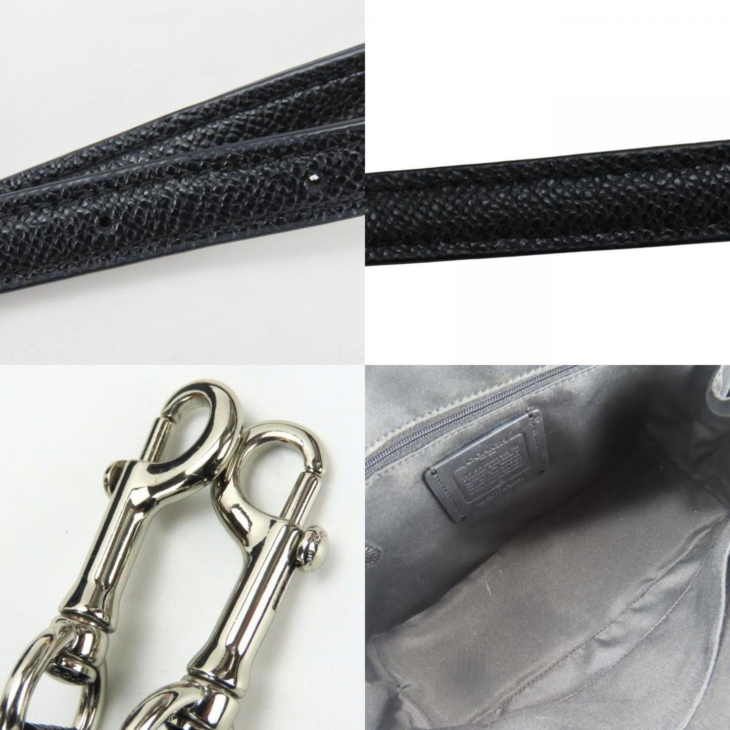 Coach Mini Sierra Satchel Handbag F22254 With Bird Leather Beads And Black Blue Studs