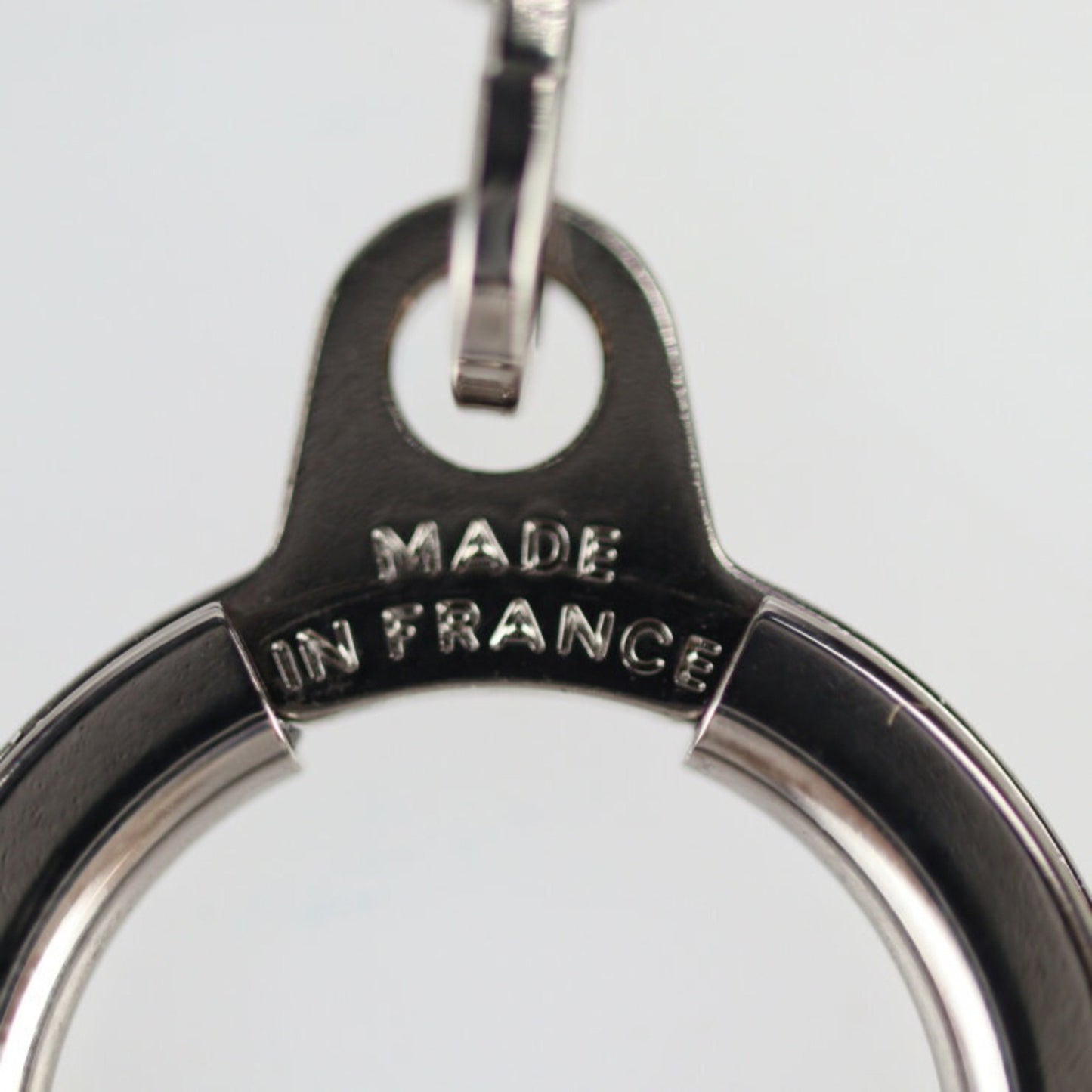 Louis Vuitton Louis Vuitton Portecle Epi Z Keychain M63832 Plastic Metal Black Key Ring Charm