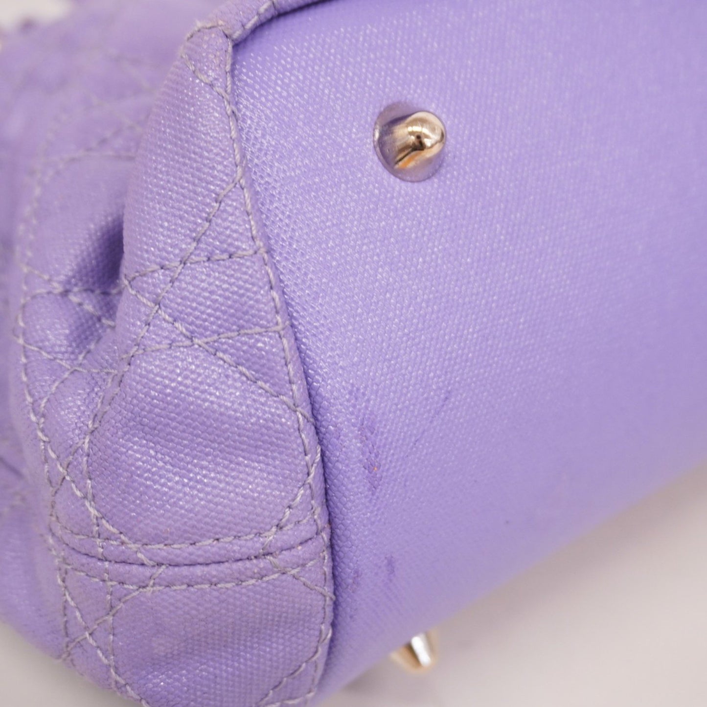 Christian Dior Cannage Pana Tote Bag