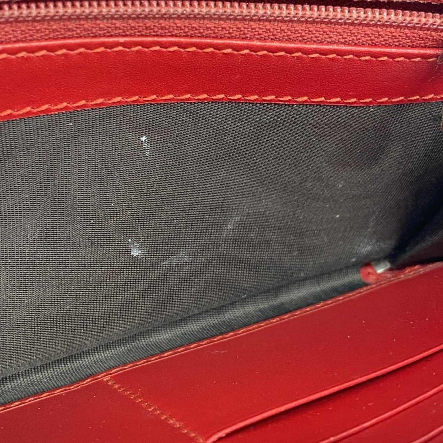 Gucci Long Wallet Guccissima 408831 Leather Red