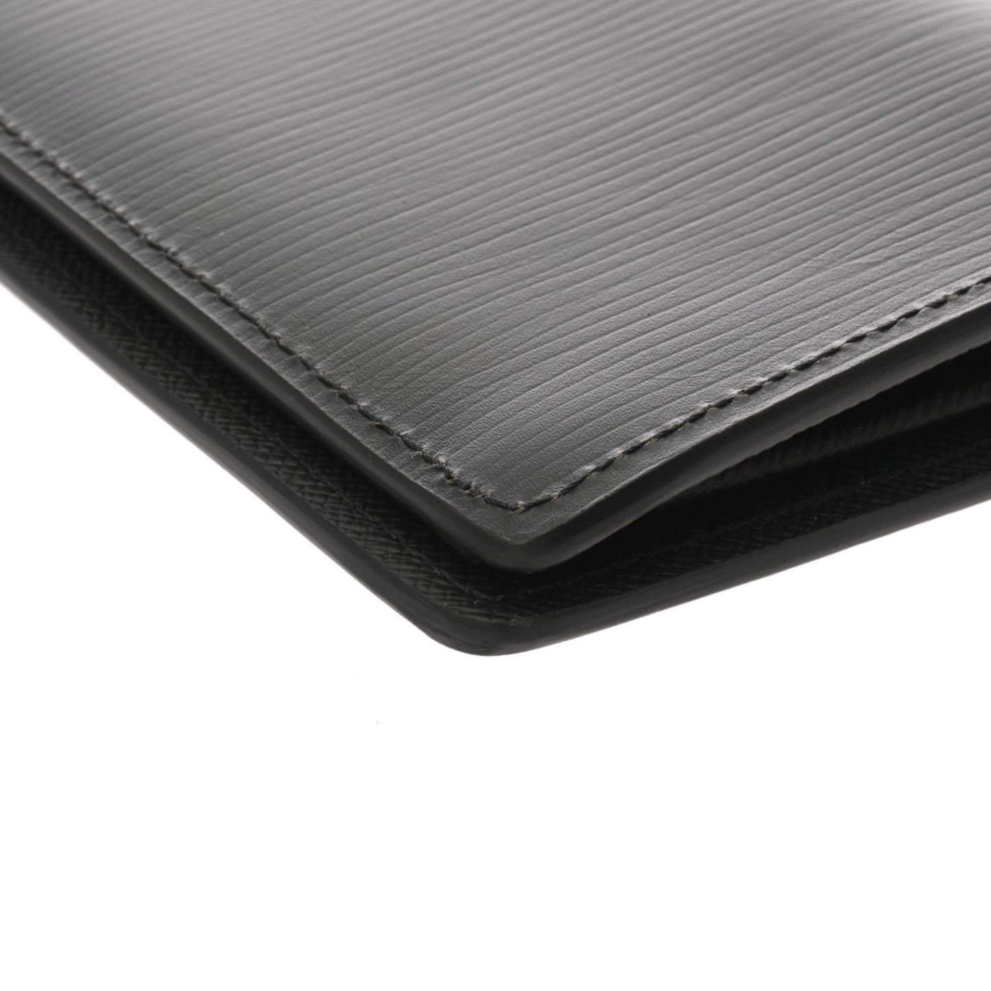 Louis Vuitton Epi Leather Portefeuille Brazza Noir M60622 Men'S Long Wallet In Leather