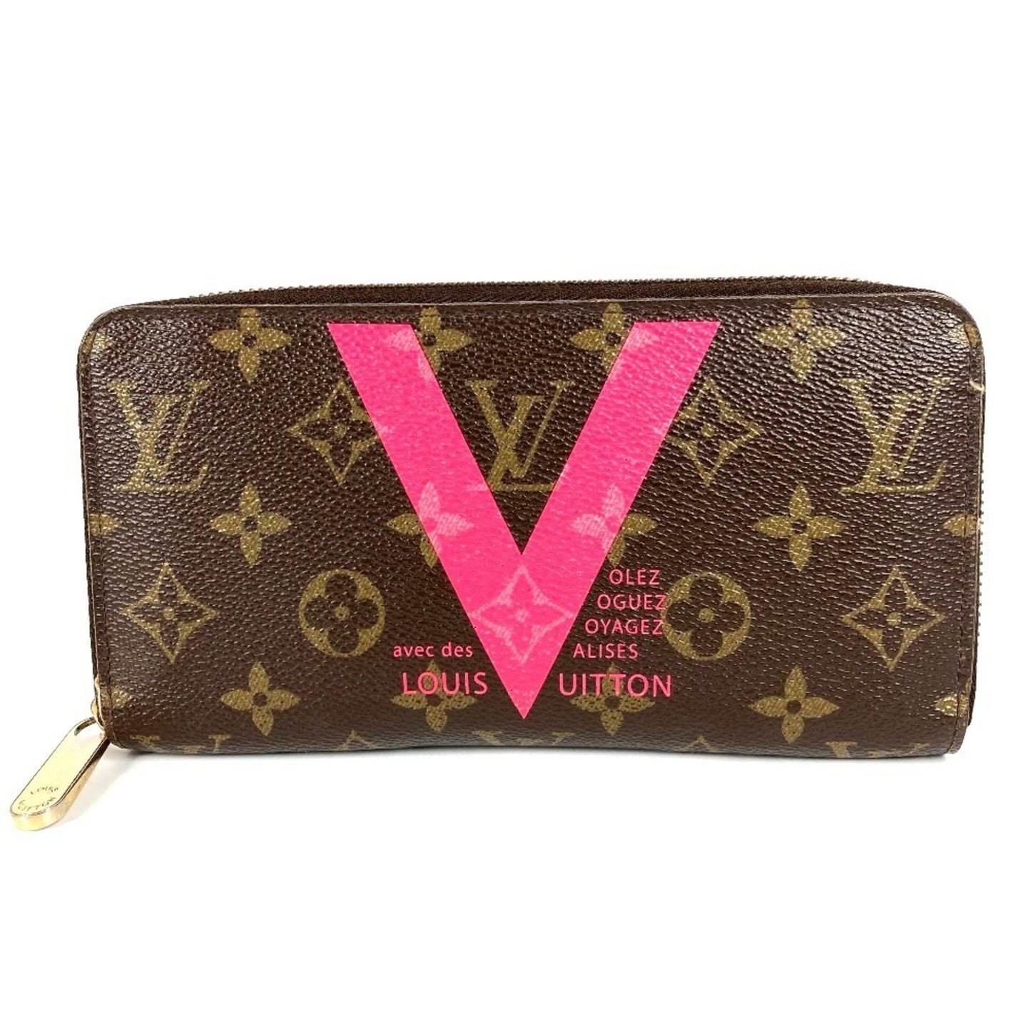Louis Vuitton M60936 Monogram V Motif Zippy Wallet