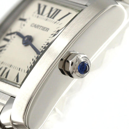 Cartier Tank Franaise Sm W51008Q3 Stainless Steel Quartz Watch
