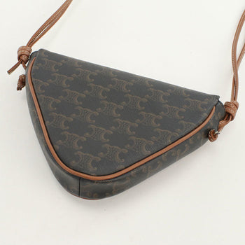 Celine Triomphe Canvas Shoulder Bag