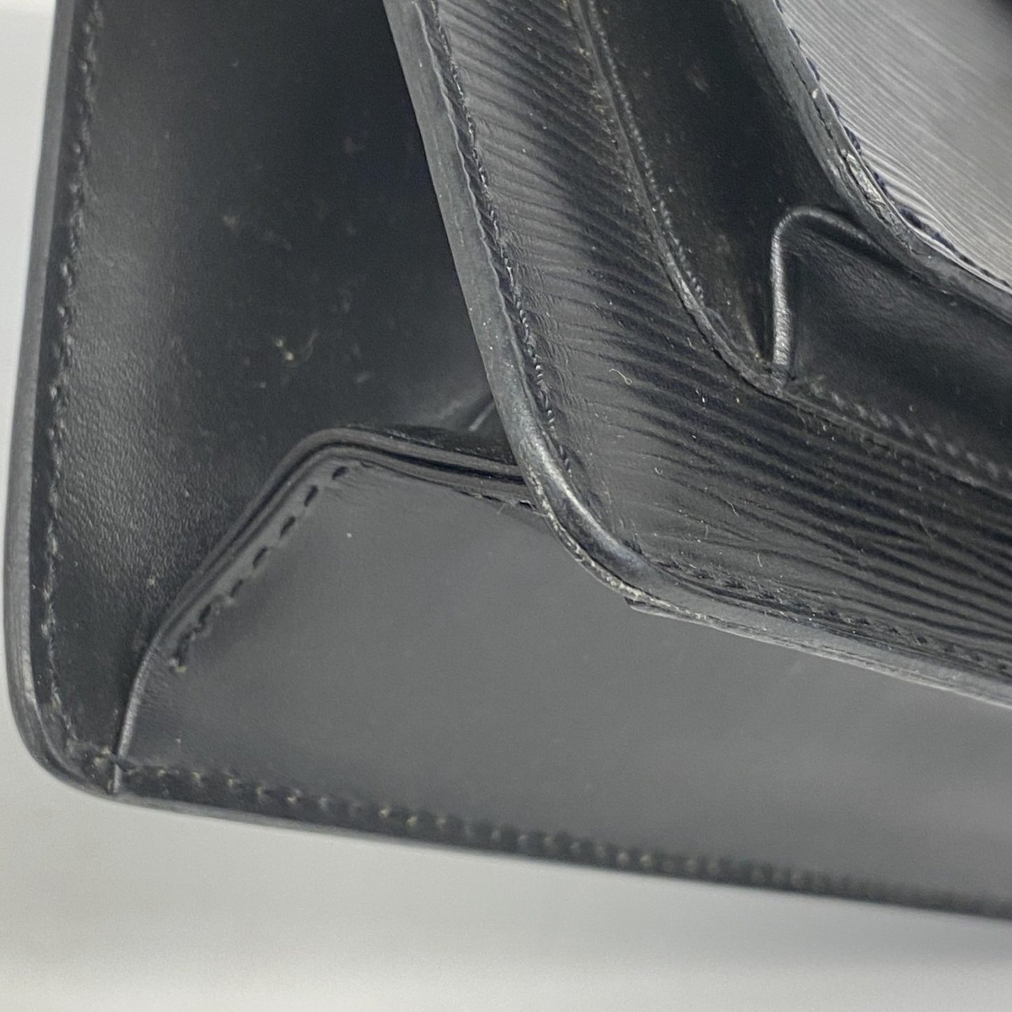 Louis Vuitton Epi Monceau 28 Handbag M52122 Noir 2-Way Bag