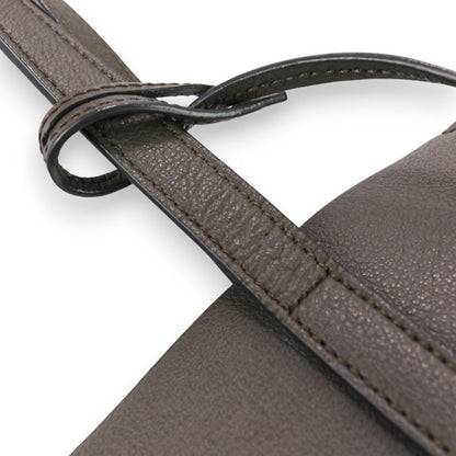 Ysl Yves Saint Laurent Saint Laurent Paris Paris Leather Shopping Tote Bag Gray