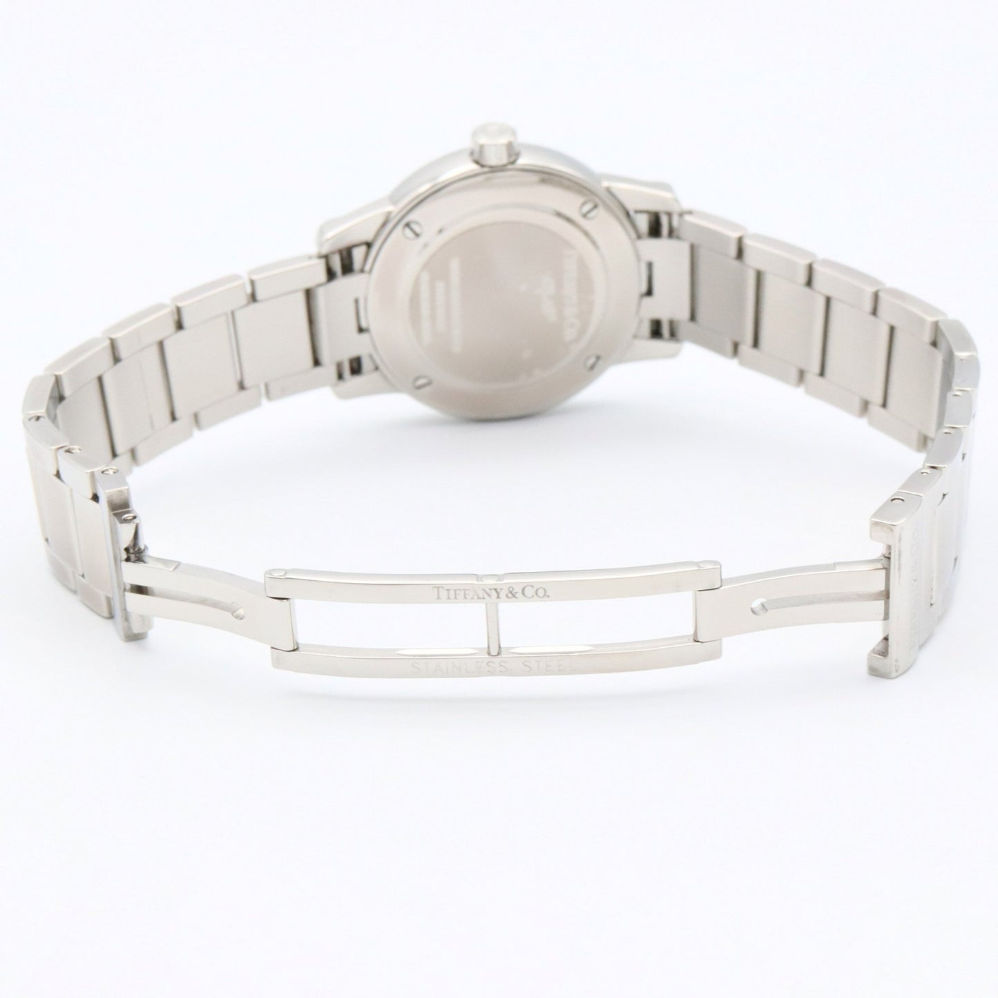 Tiffany & Co. Atlas Stainless Steel Watch For Women