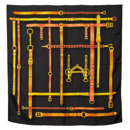 Gucci Belt-Patterned Scarf