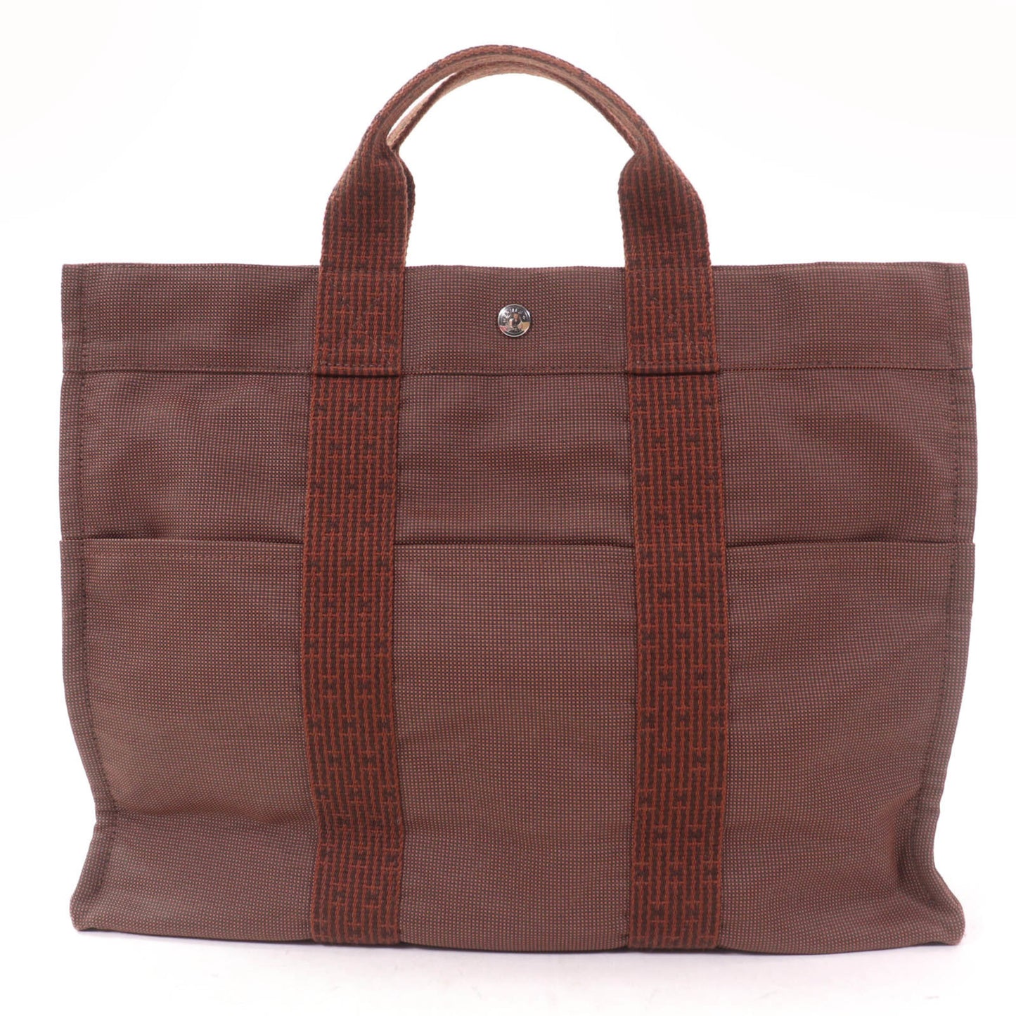 Hermes Air Line Mm Silver Hardware Tote Bag With Padlock And Key