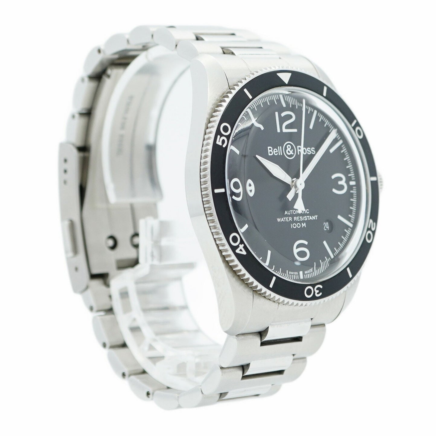 Bell & Ross Br V2-92 Brv2-92-S Black Dial