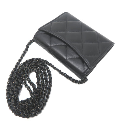 Chanel Matelasse Chain Wallet