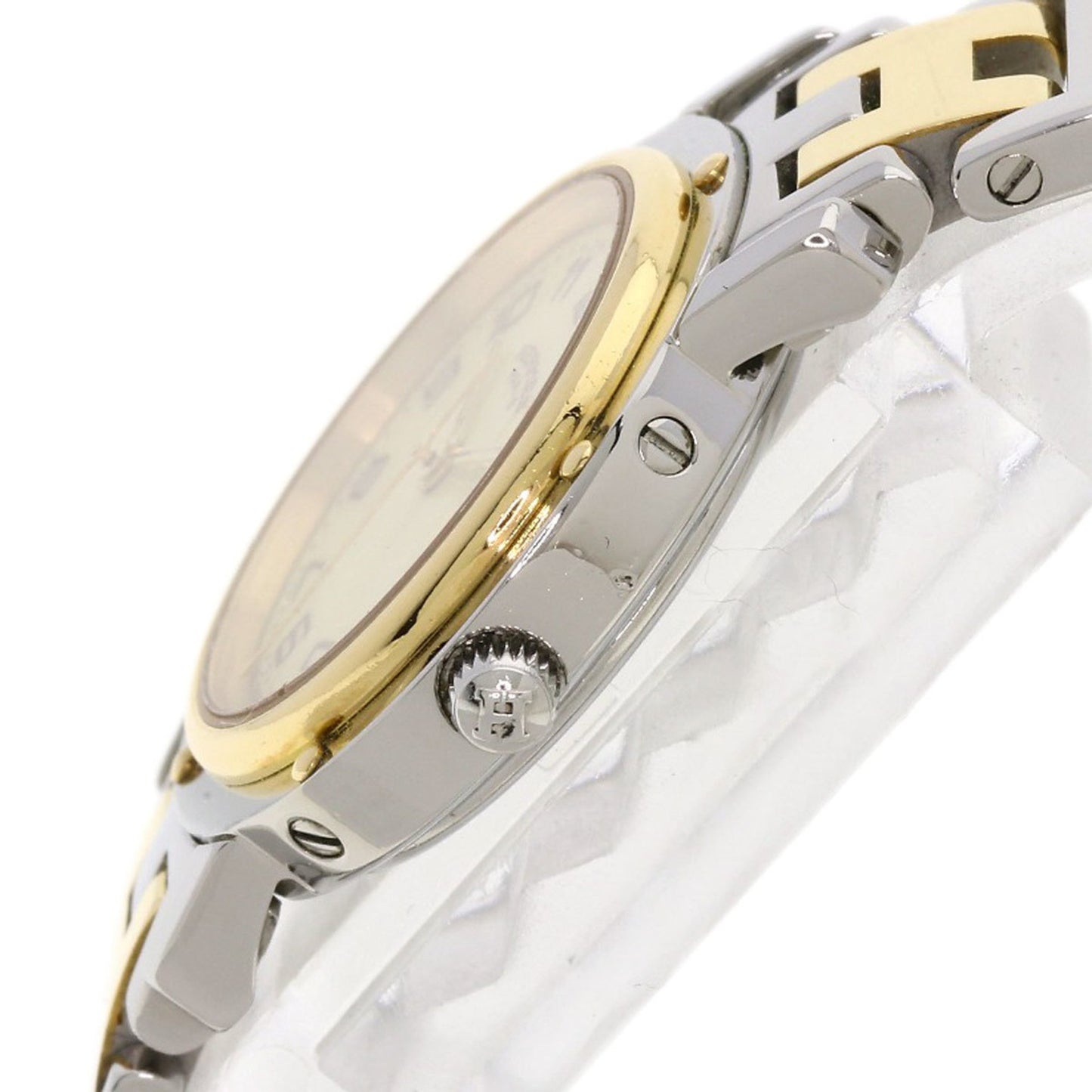 Herms Cl4.220 Clipper Watch With New Buckle