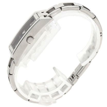 Gucci 110 Square Face 3P Diamond Watch Stainless Steel Ss