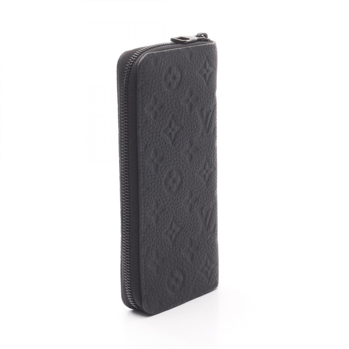 Louis Vuitton Zippy Wallet Vertical Round Long In Taurillon Leather