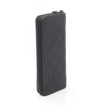 Louis Vuitton Zippy Wallet Vertical Round Long In Taurillon Leather