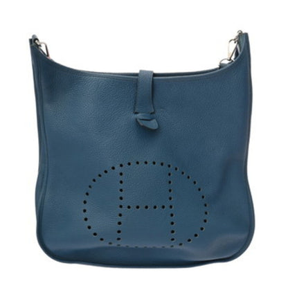 Hermes Evelyn 3 Tgm Blue P Stamp (Circa 2012)