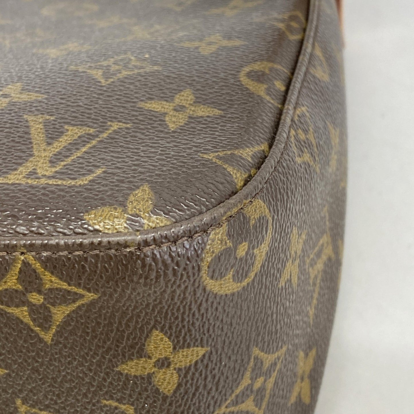 Louis Vuitton Monogram Looping Mm Shoulder Bag M51146 Brown