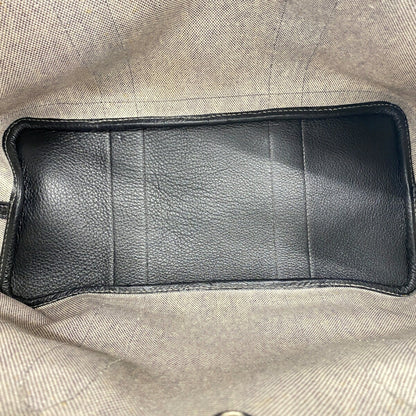 Hermes Herms Garden Mm Toile H Black Tote Bag