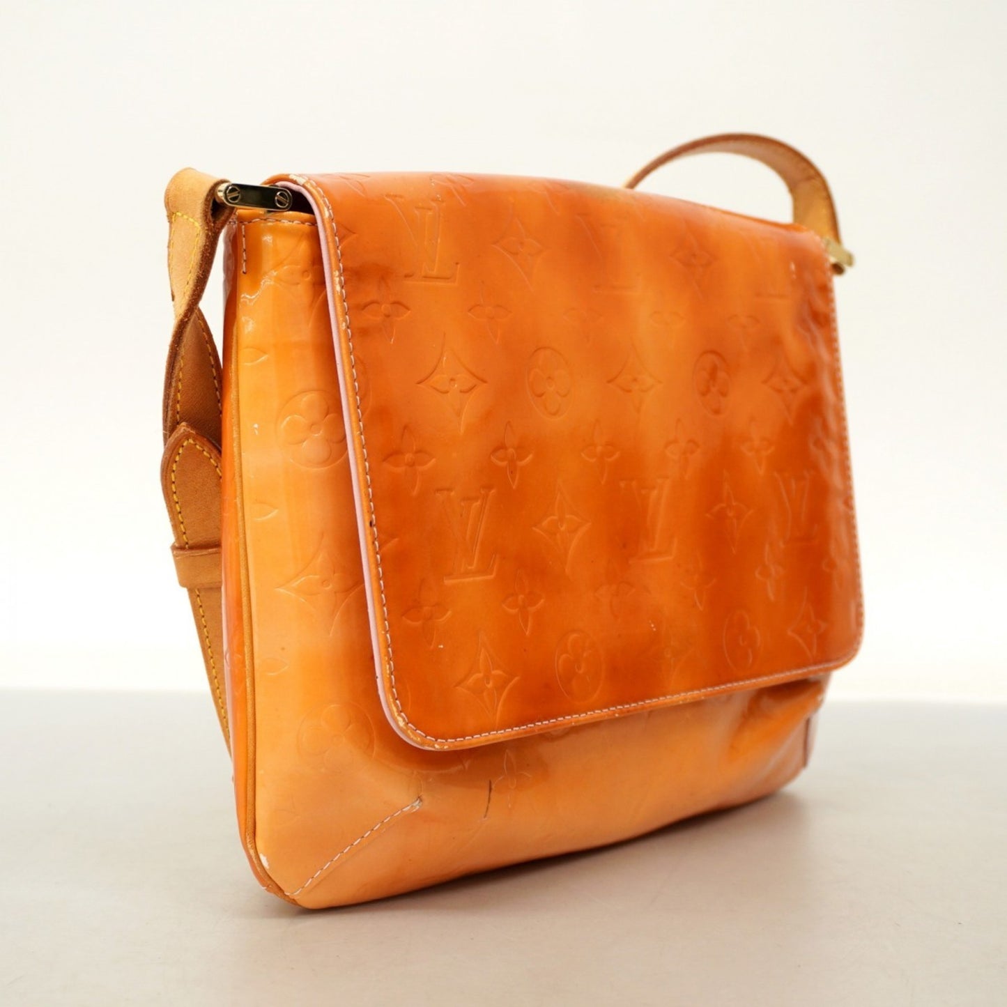 Louis Vuitton Vernis Thompson Street Shoulder Bag M91070 Rose