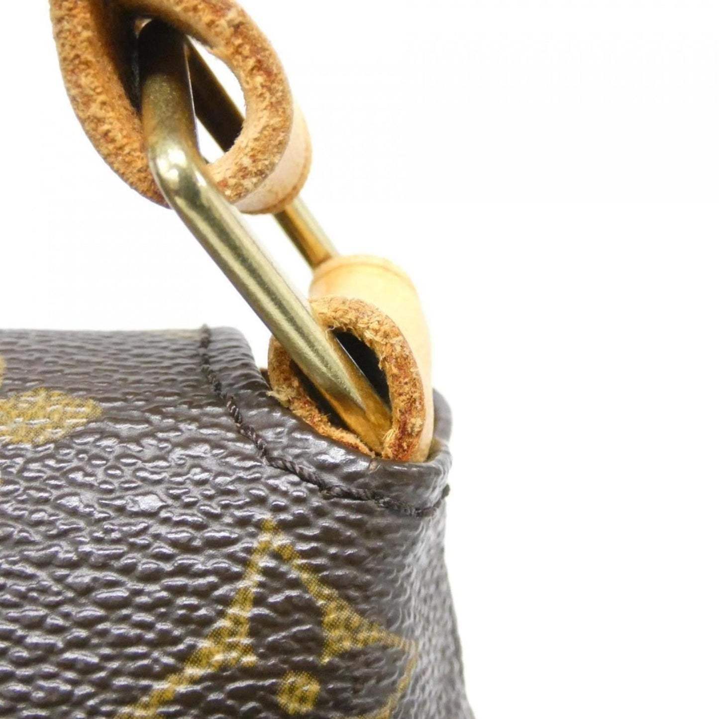 Canvas Louis Vuitton Shoulder Bag Coated