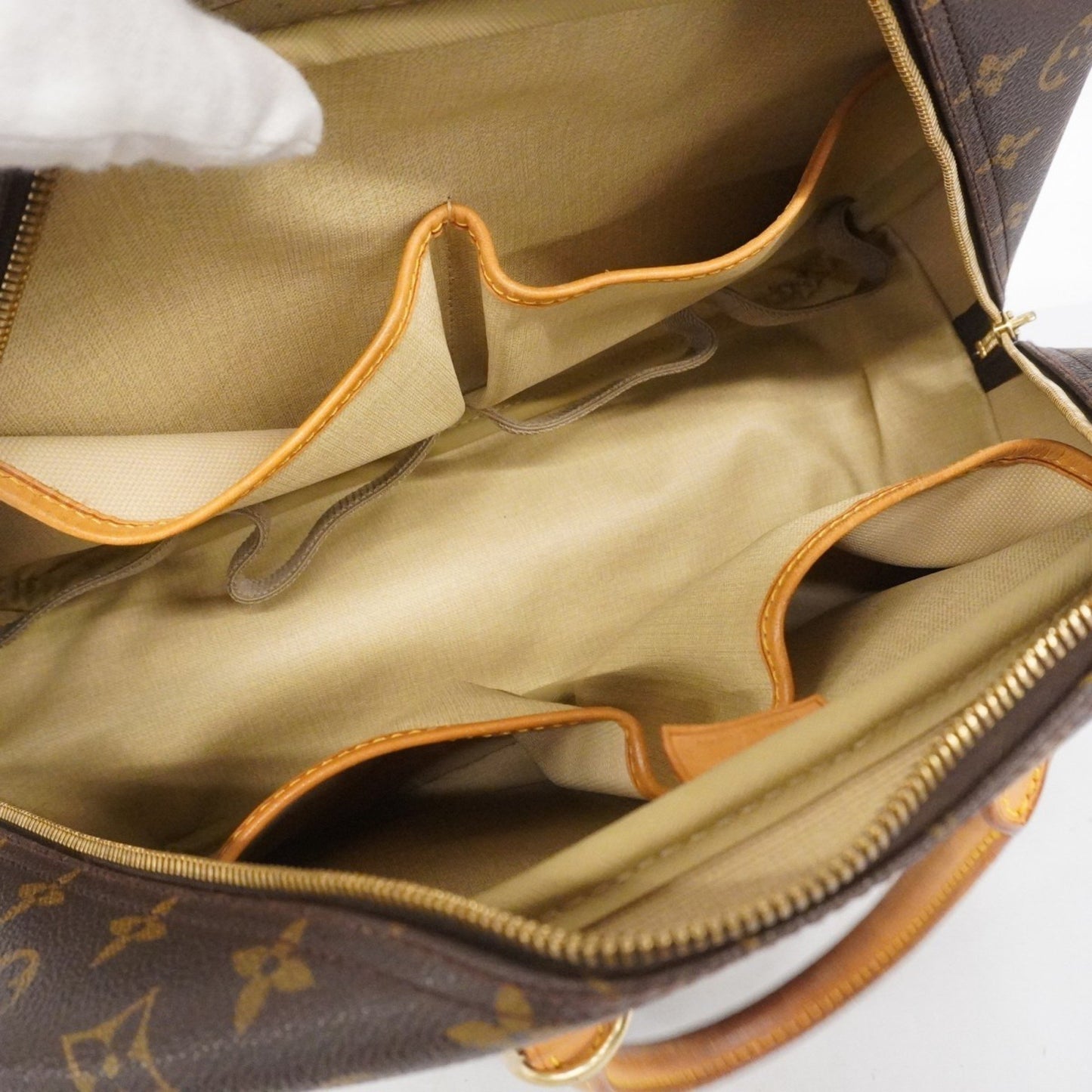 Louis Vuitton Monogram Deauville Handbag M47270 Brown