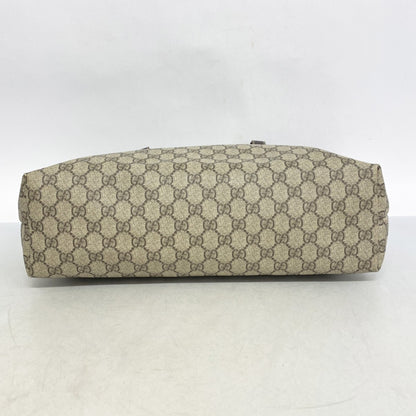 Gucci Gg Supreme Tote Bag 211137 Beige Brown