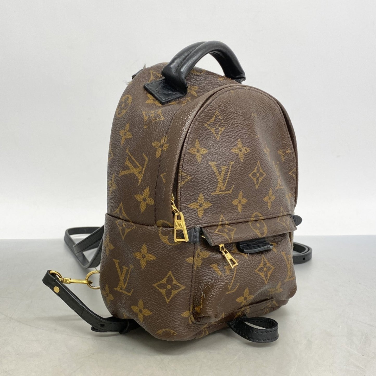 Louis Vuitton Monogram Palm Springs Backpack Mini M41562 Brown