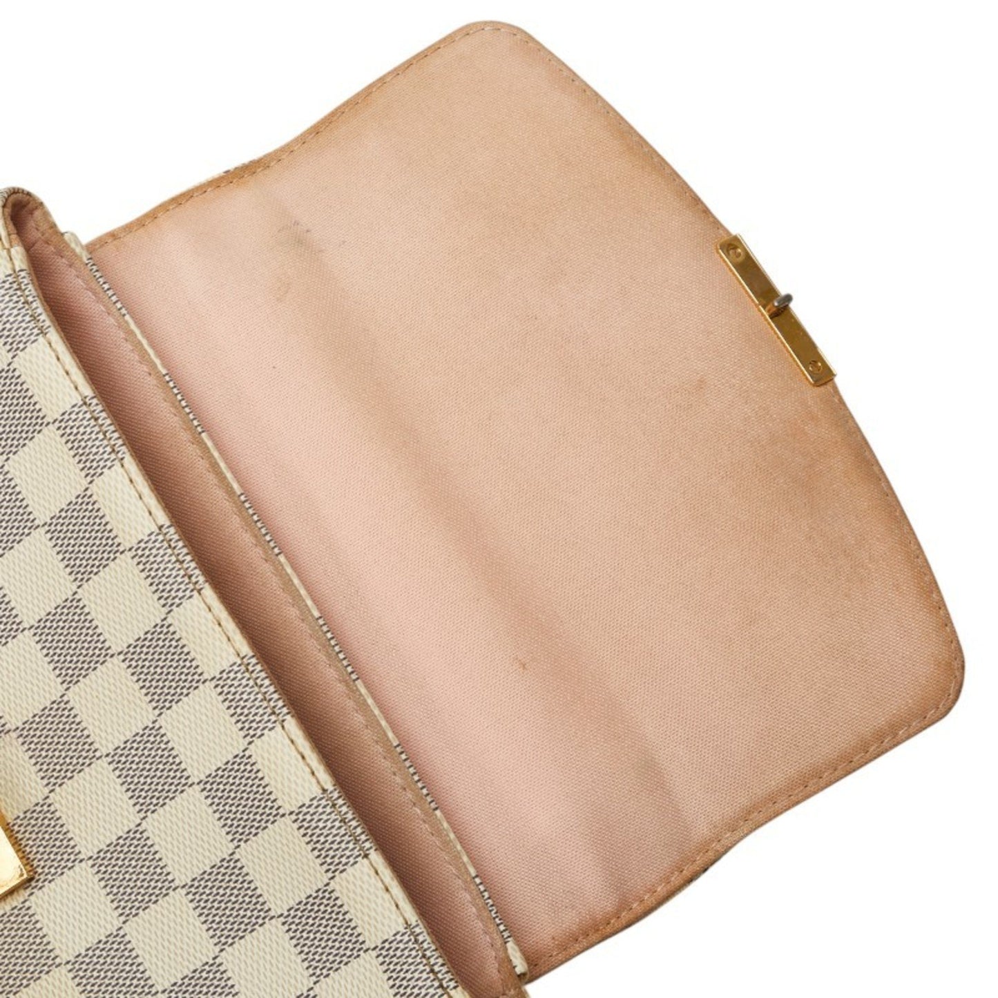 Louis Vuitton Damier Azur Croisette Handbag/Shoulder Bag 2Way N41581 Ivory Leather