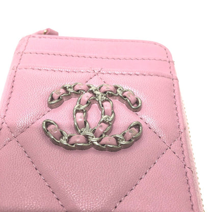 Chanel Cc Mark Cc Wallet/Wallet Coin Purse Pink Silvergoldhardware