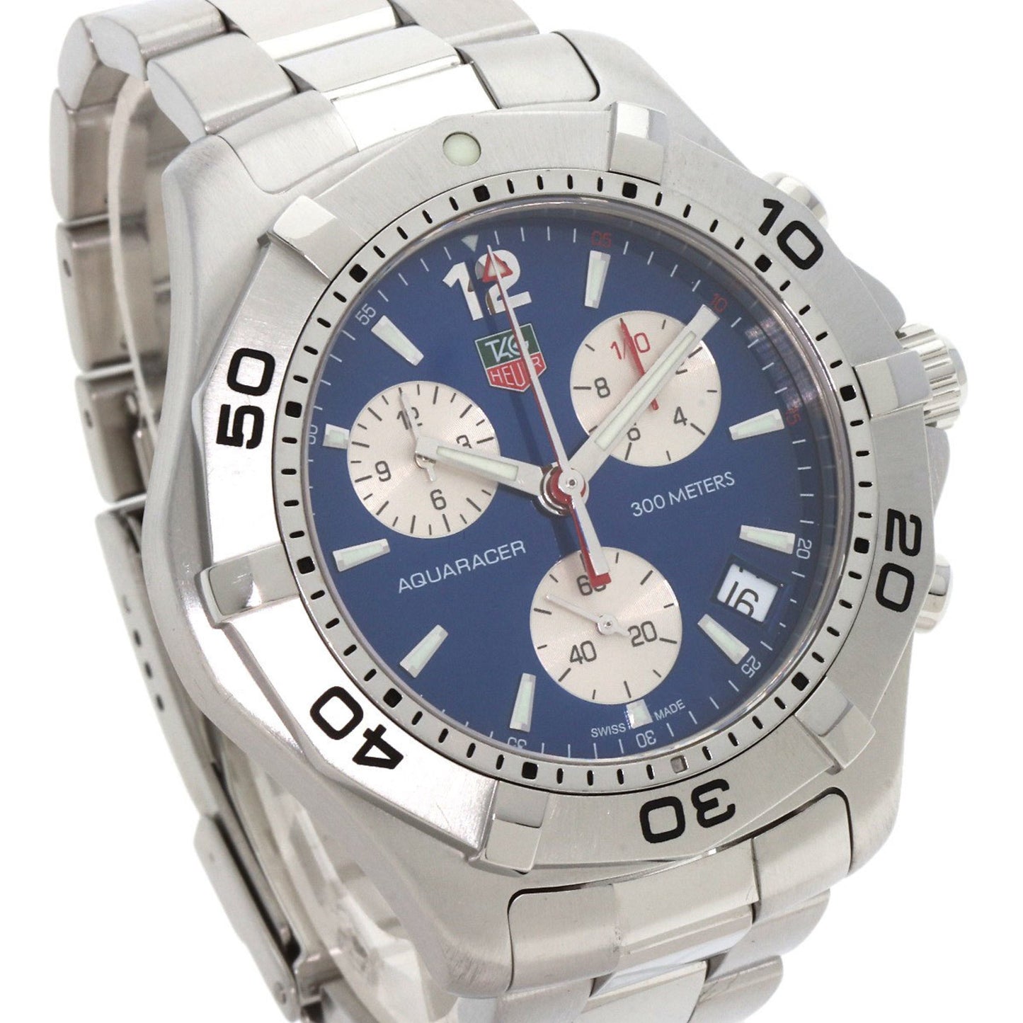 Tag Heuer Caf1112 Aquaracer Chronograph Watch