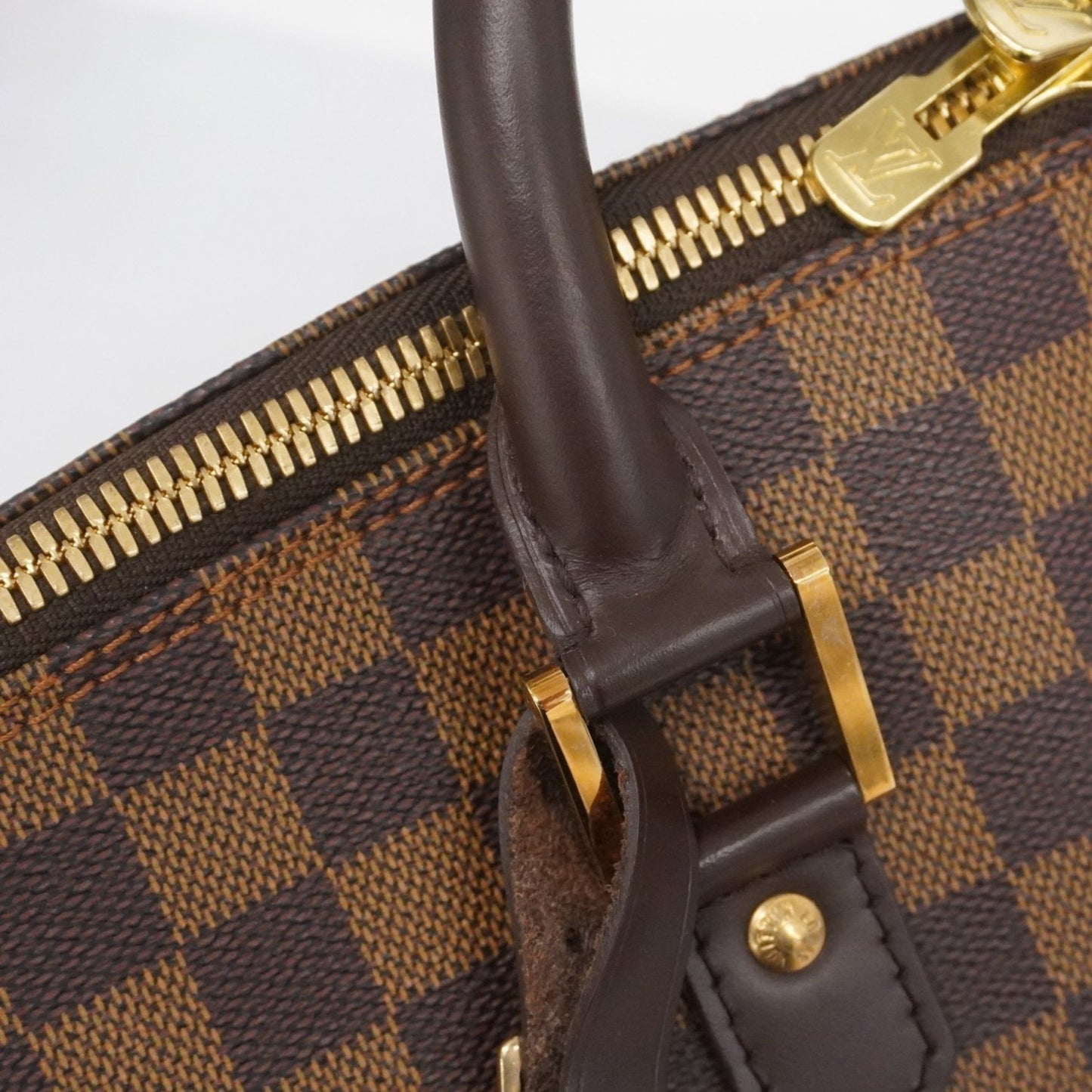 Louis Vuitton Boston Bag Damier Rivera Gm N41432 Ebene