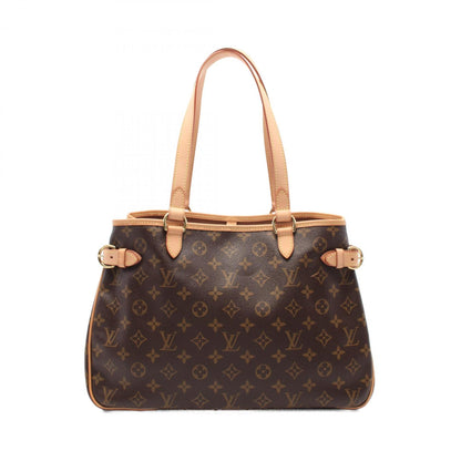 Louis Vuitton Batignolles Horizontal Monogram Shoulder Bag Coated Canvas Leather